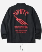 White Mountaineering Qotsa Songs For The Deaf Black Coach Jacket