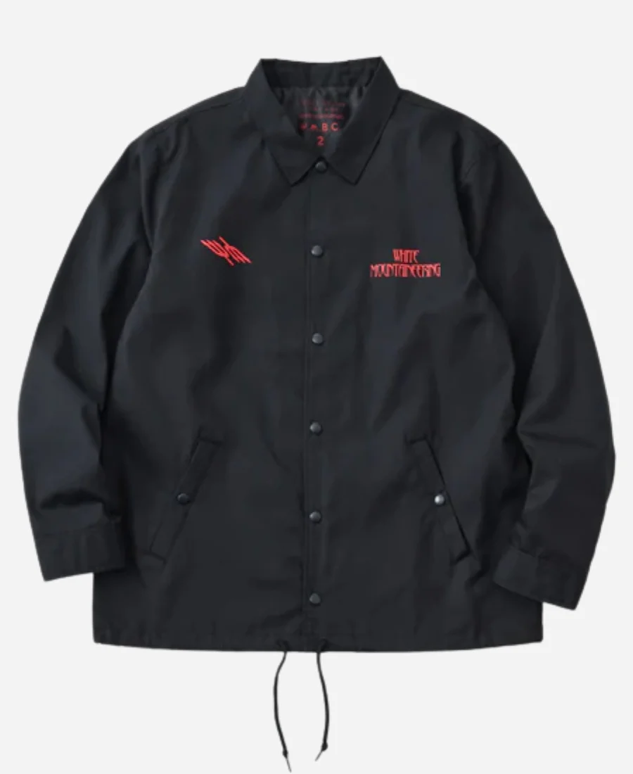 White Mountaineering Qotsa Songs For The Deaf Coach Jacket White Mountaineering Qotsa Songs For The Deaf Coach Jacket