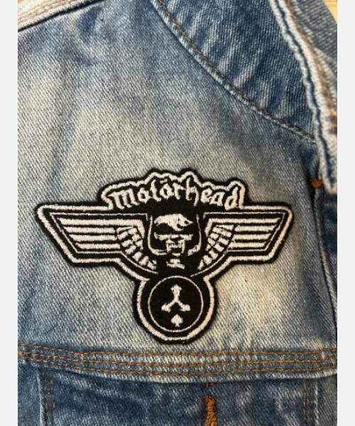 Eddie Munson Denim In depth image with patches 02