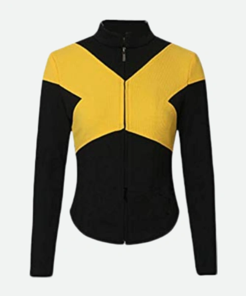 X Men_ Dark Phoenix Black Female Bomber Jacket